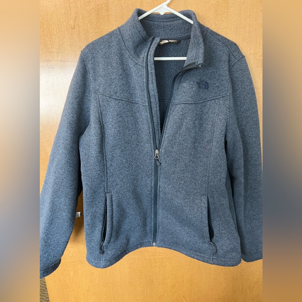 North face full zip jacket